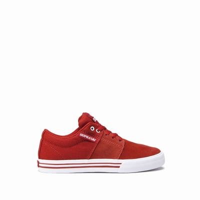 Gyerek Supra STACKS II VULC Tornacipő HU758349 Piros